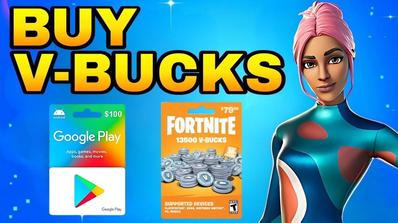 How To Buy VBucks With Google Play Gift Card (2026)