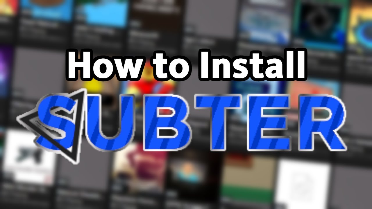 How to Install SUBTER [Old Roblox Revival Tutorial]