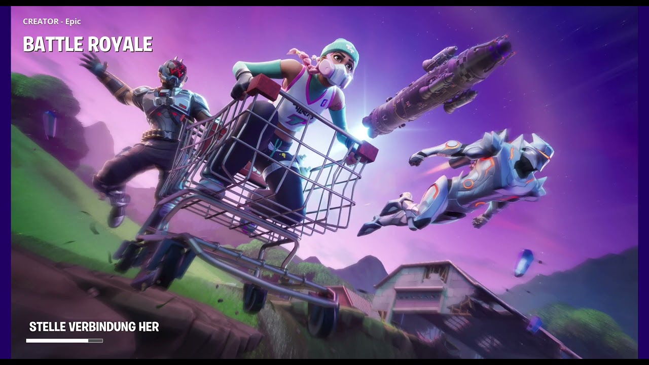 Ich spiele wieder Fortnite