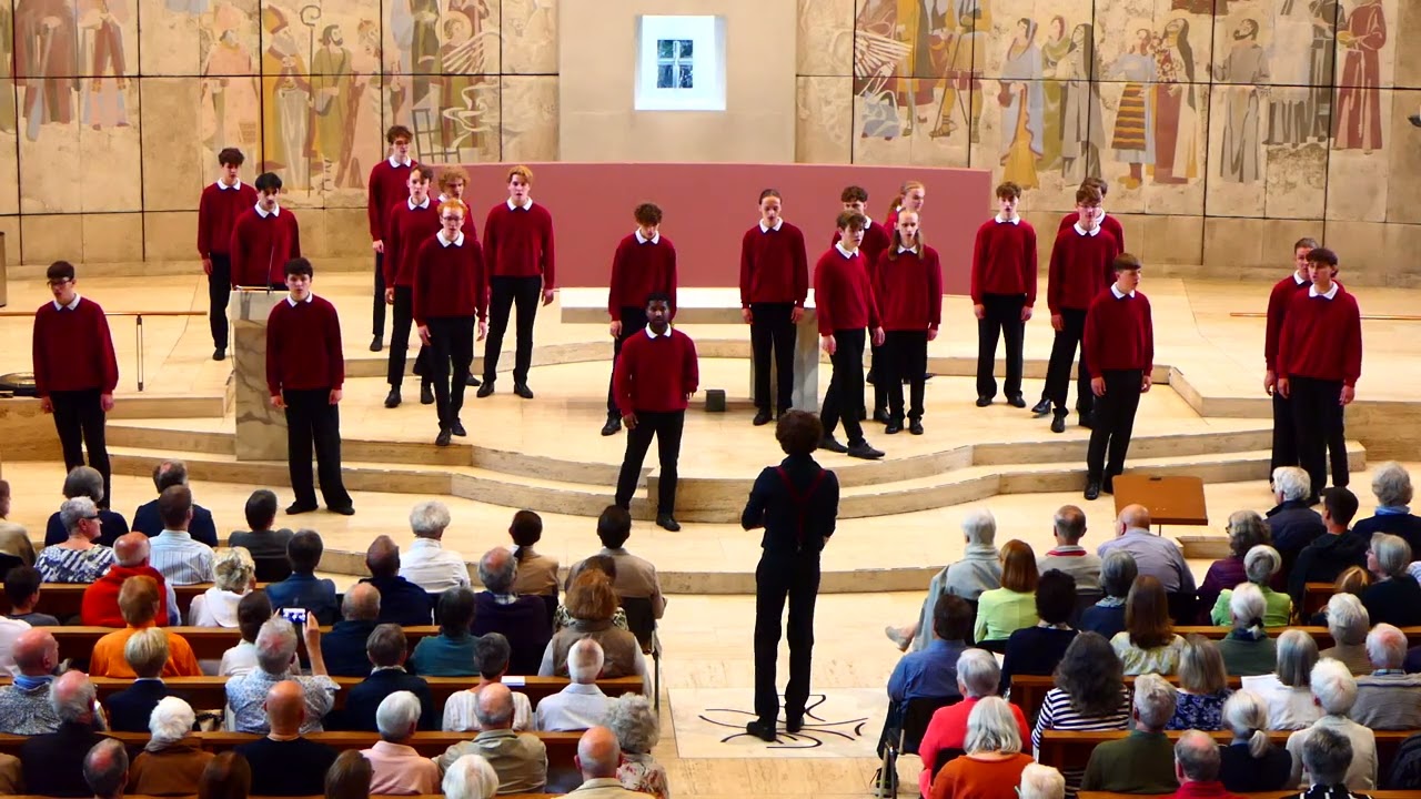 Knabenkantorei Basel, Schweiz: Ausschnitte aus: Weltuntergang, EJCF Basel 2025