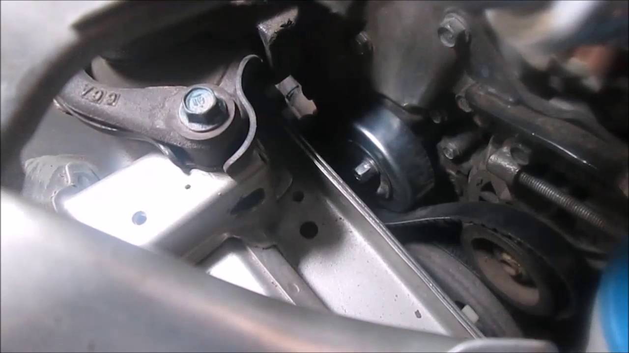 Dr automobile Dica troca da correia e rolamento de apoio  alternador Honda Fit 1.4 8v