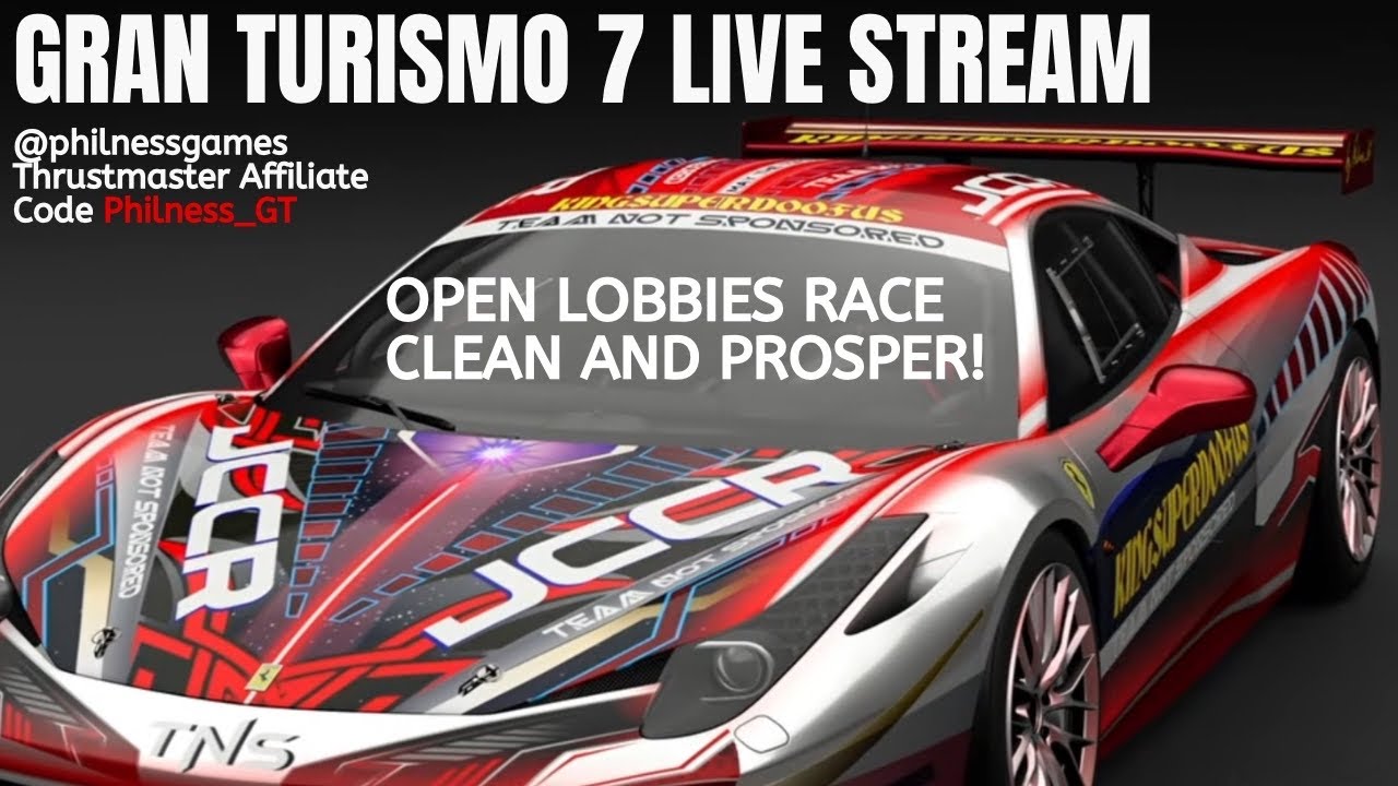 GT7 LIVE STREAM LATE NIGHT HOUR OF SHENANIGANS LOBBIES#GT7 #T598 #notsponsored