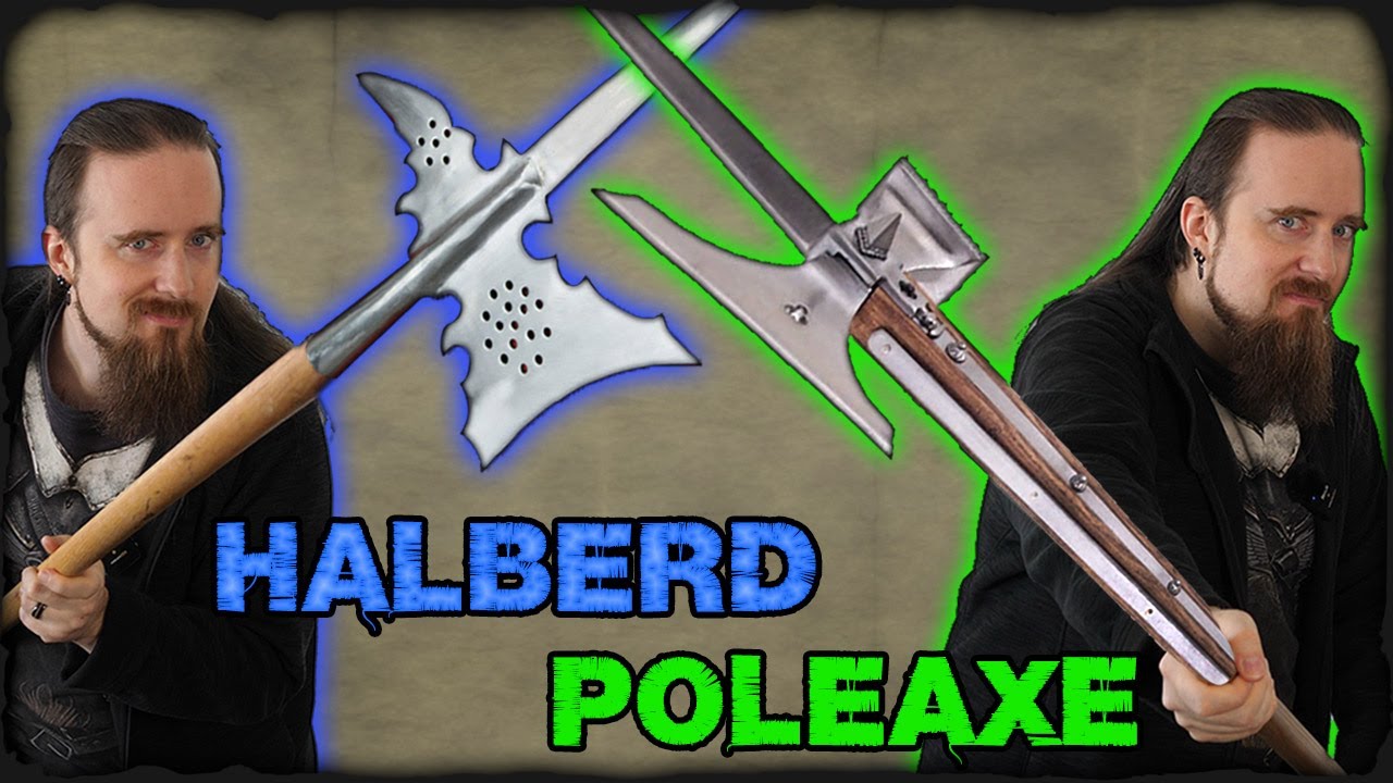Polearms! Knightly Pollaxe & Halberd: Differences & Use