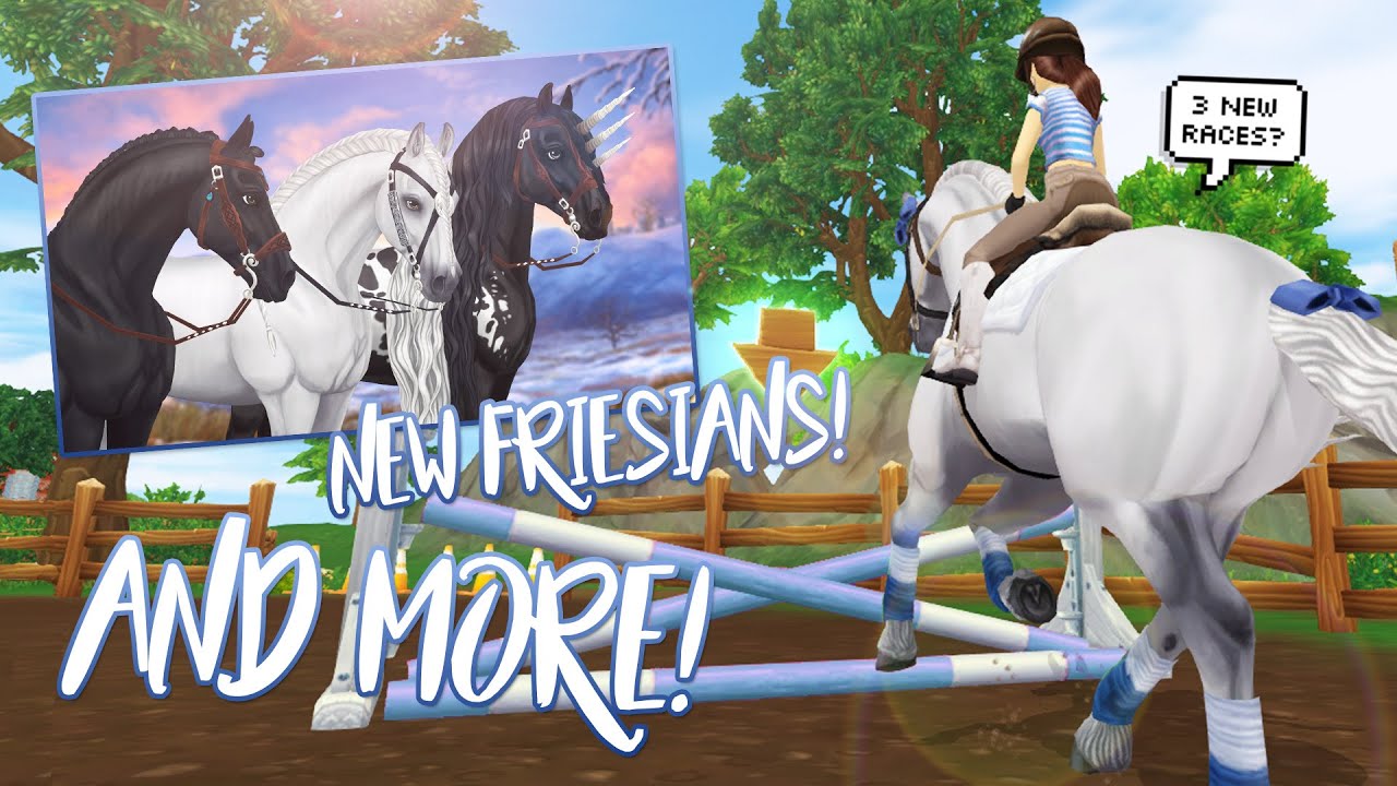 Buying NEW Friesians😍, NEW bridles & NEW races! | Star Stable Updates