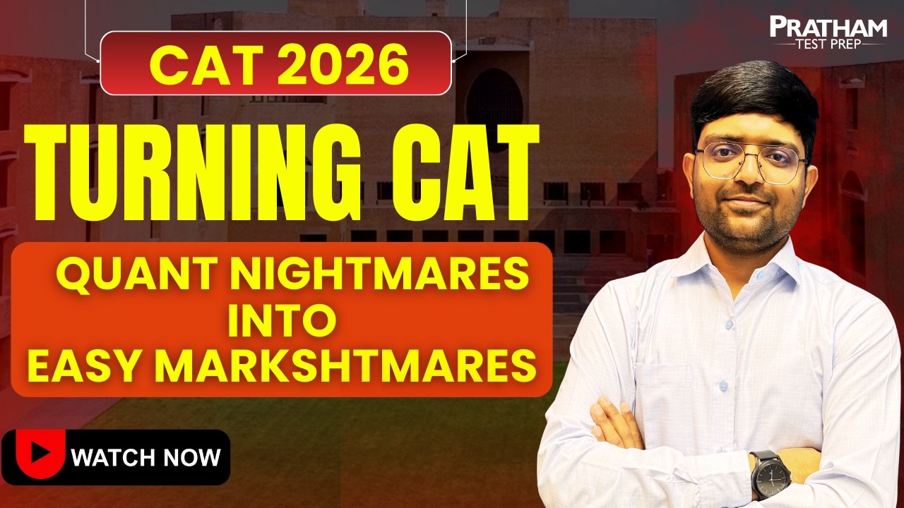 CAT 2026 PYQ Series | Turn Quant Nightmares into Easy Marks 💯 | CAT Previous Year Questions Strategy