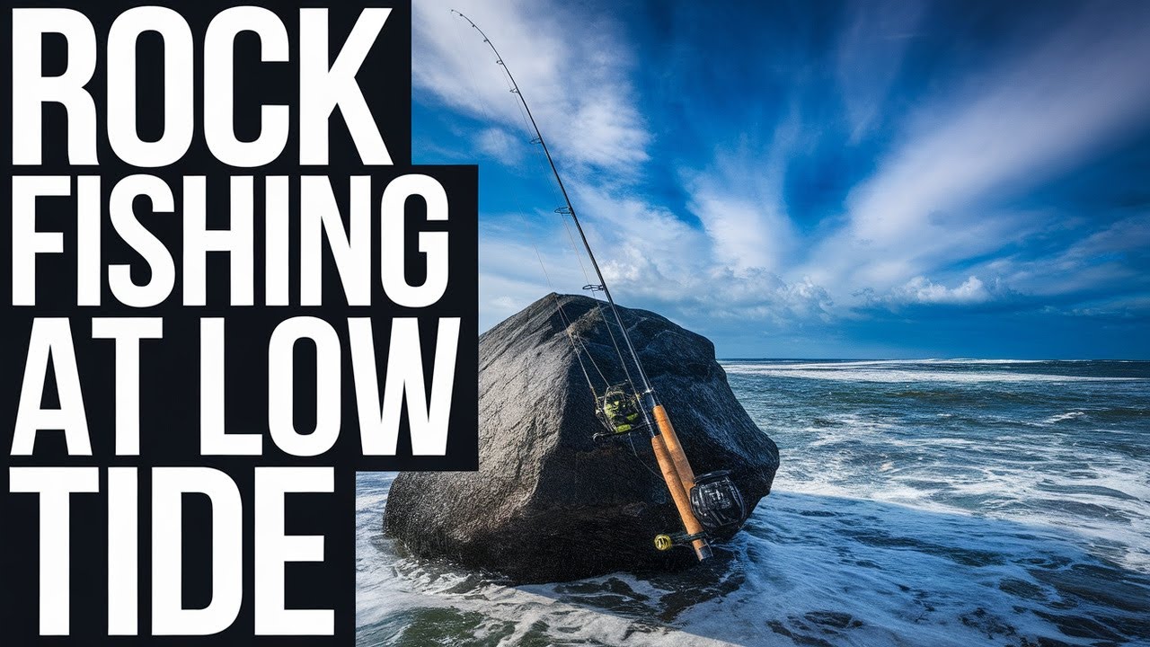 Rock Fishing in Pambula at Low Tide