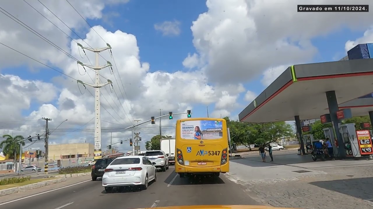 Ruas de Aracaju-SE. Vídeo 02 de 03. Gravado em 11/10/2024.