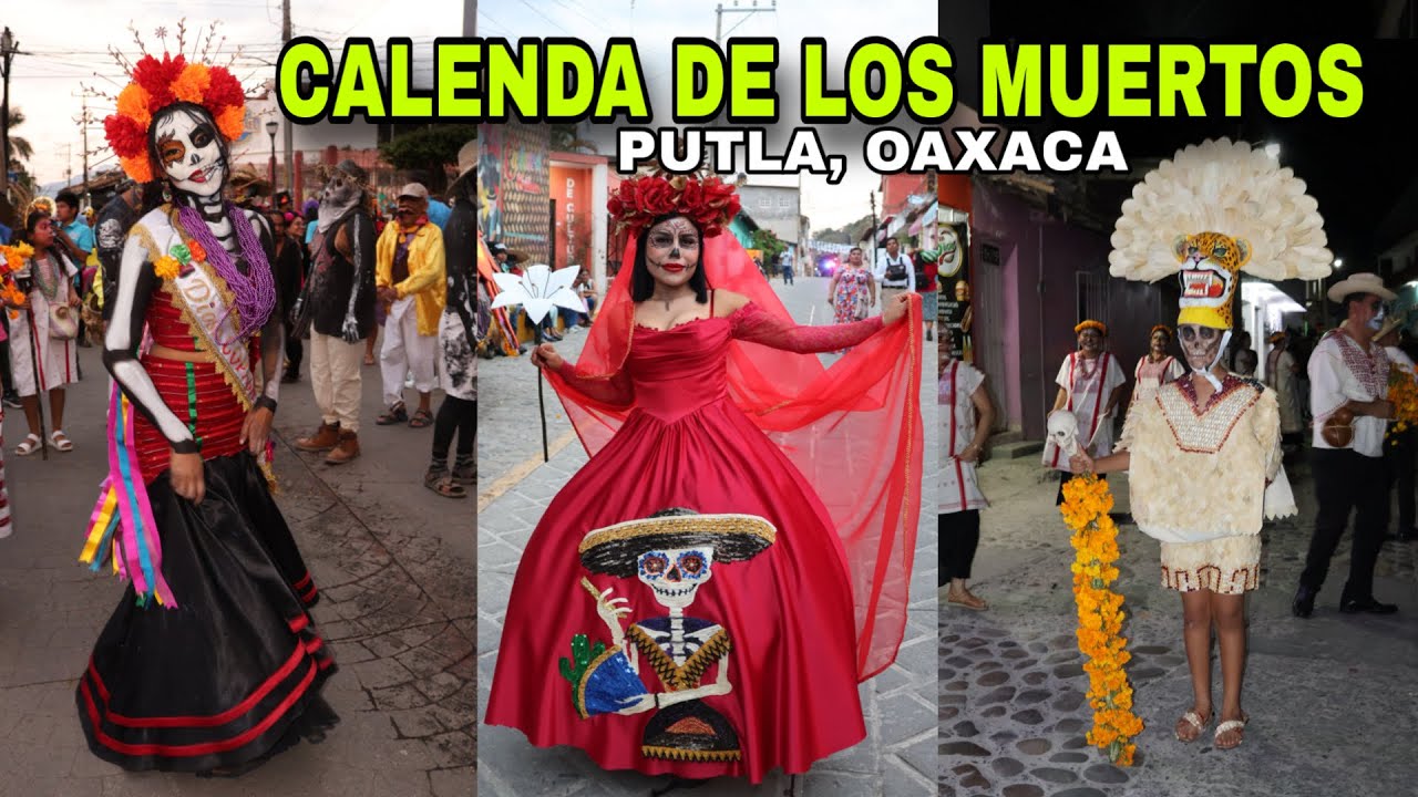 CALENDA DE LOS MUERTOS ☠️ en Putla Oaxaca