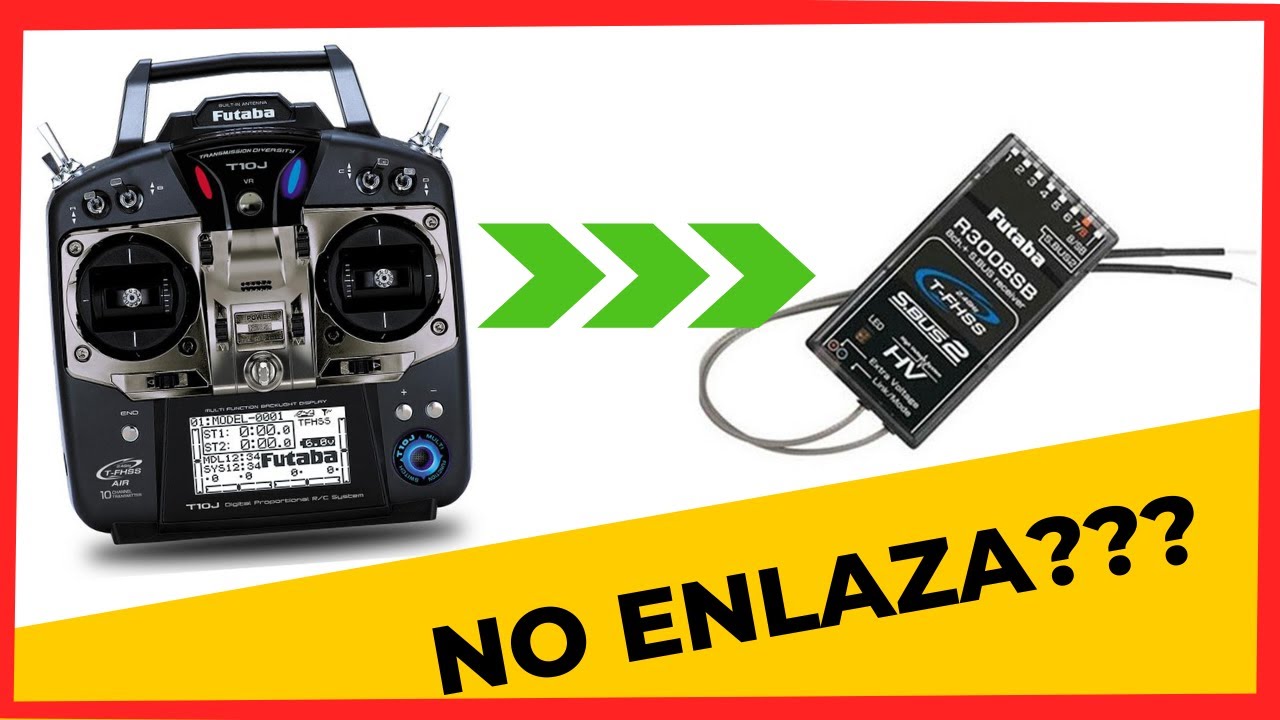 📌Como enlazar receptor Futaba T-FHSS📌