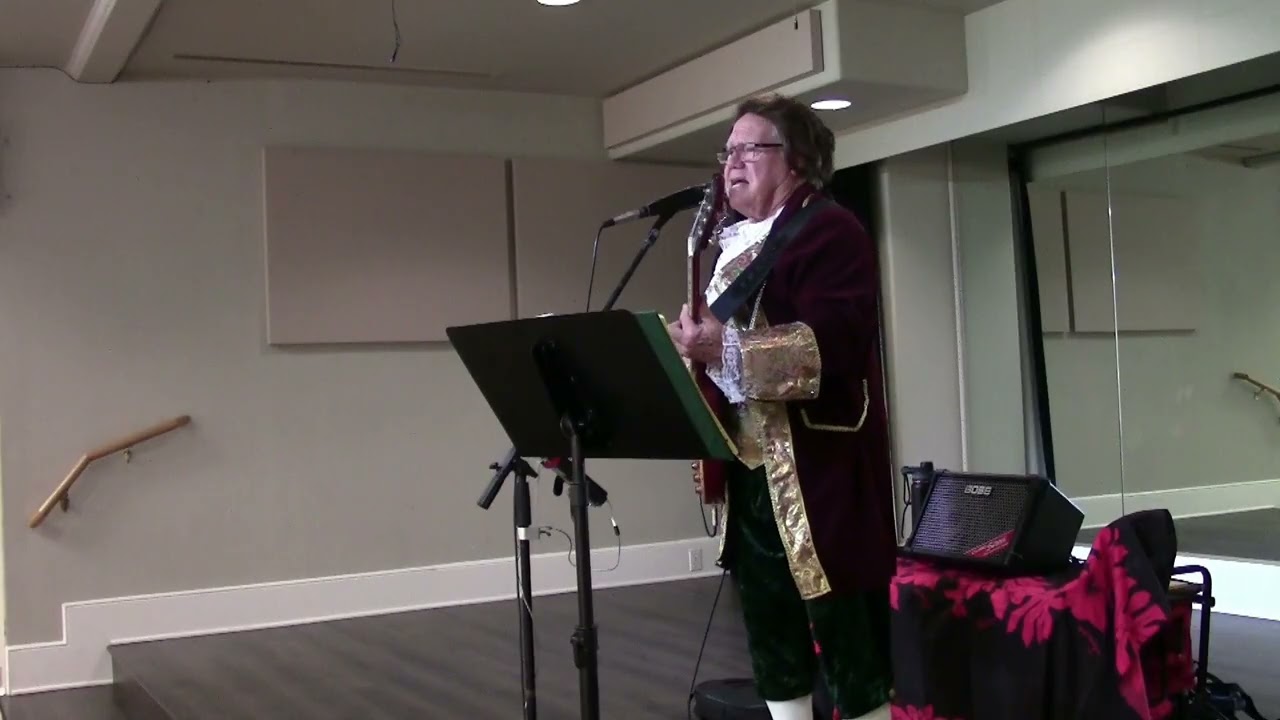 A 17th century nobleman arrives in the 21st century & plays some rock and/or roll - by Ross Costa