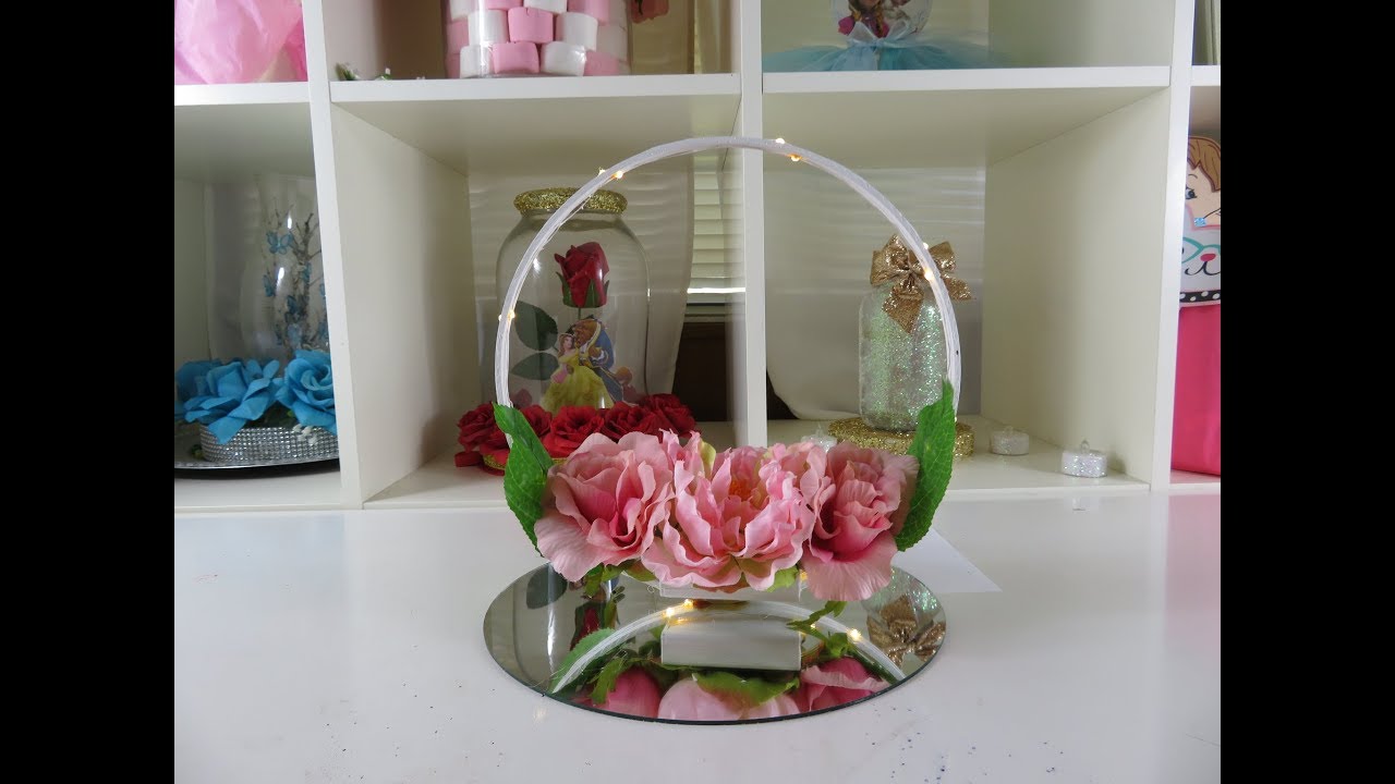 Centro de mesa con flores para cualquier evento especial