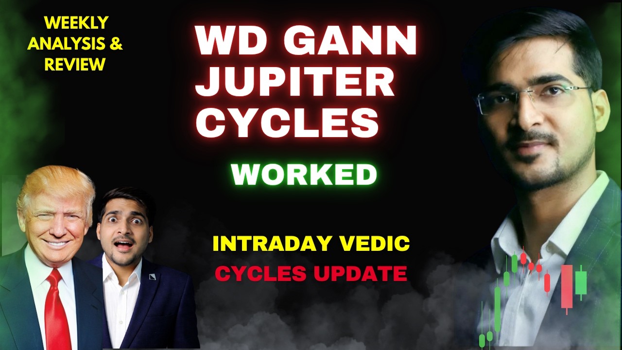 WD GANN Nifty view for next week | Intraday Vedic cycle | WD Gann pressure dates #nifty #wdgann