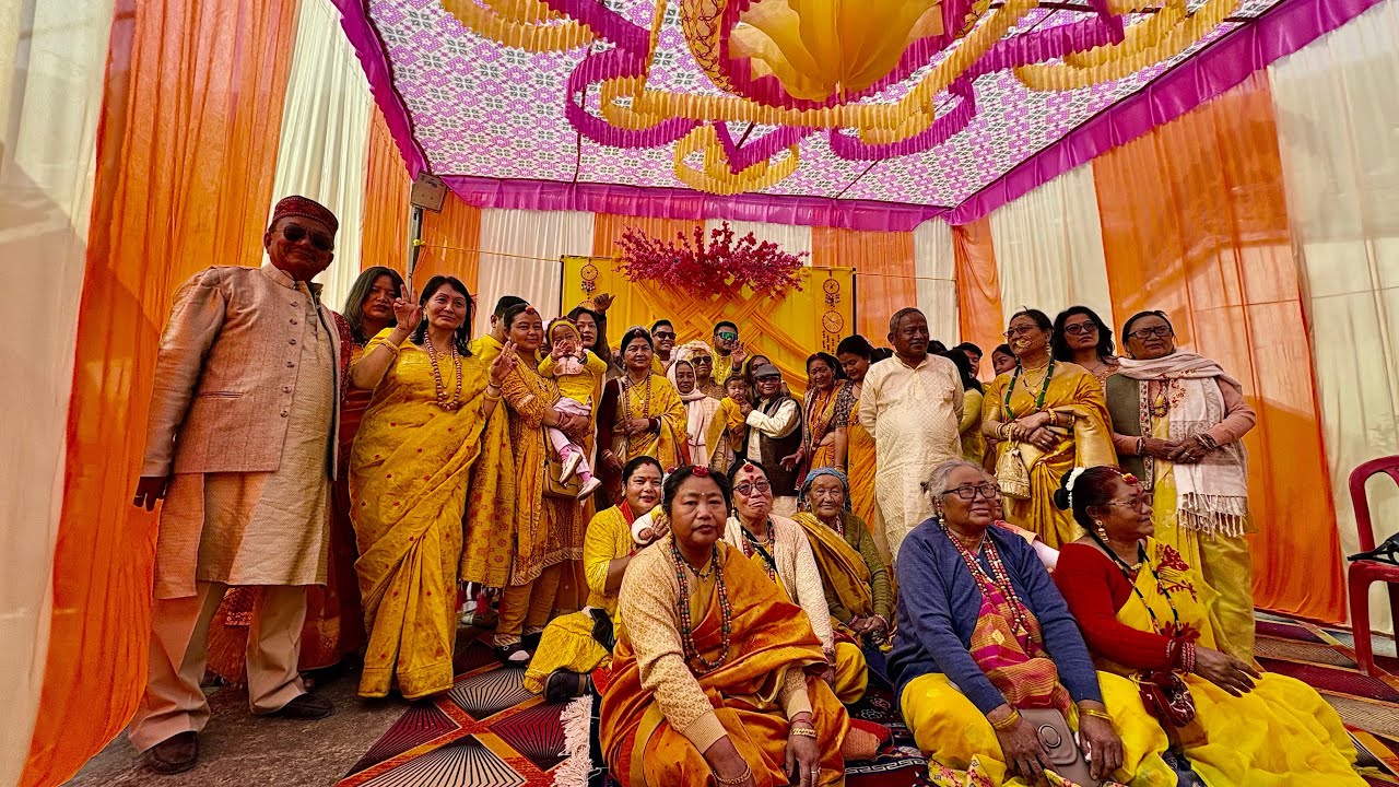 Aaj kiski Haldi Hai dekhiye