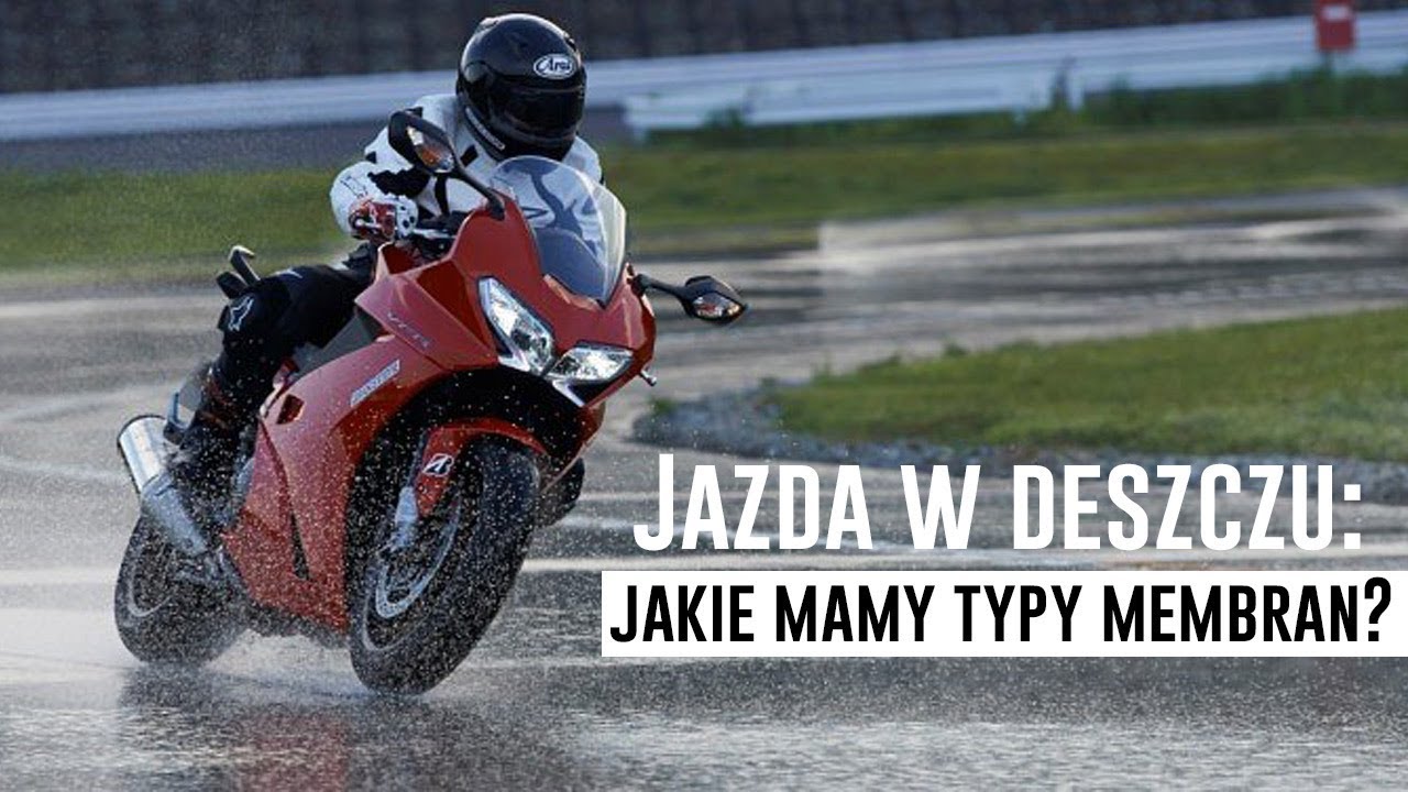 Który rodzaj membrany w odzieży motocyklowej będzie dla mnie najlepszy? Spidi