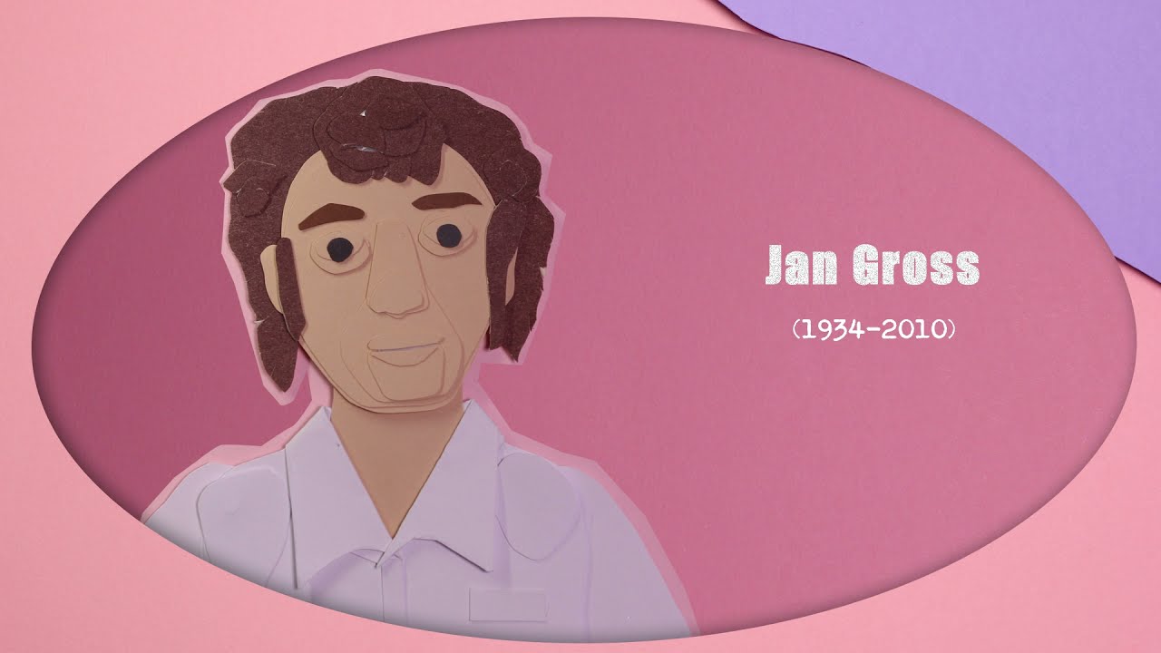 Gorzowska Aleja Osobowości   Jan Gross /Gorzow personality avenue/ Paper cut animation