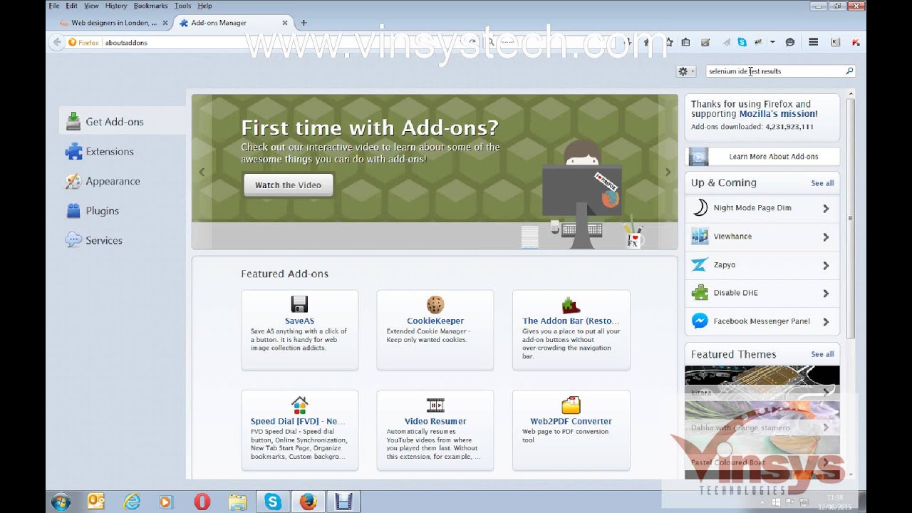 How to save the Selenium IDE Test Results