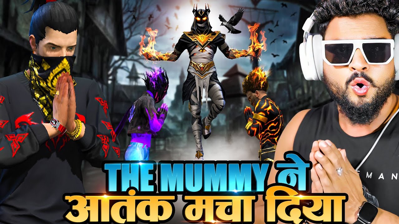 THE MUMMY X ANSH BOND VS V BADGE STREAMERS 💀 Biggest Youtuber in BR Rank 😱 आजा 1 VS 50 में 😤
