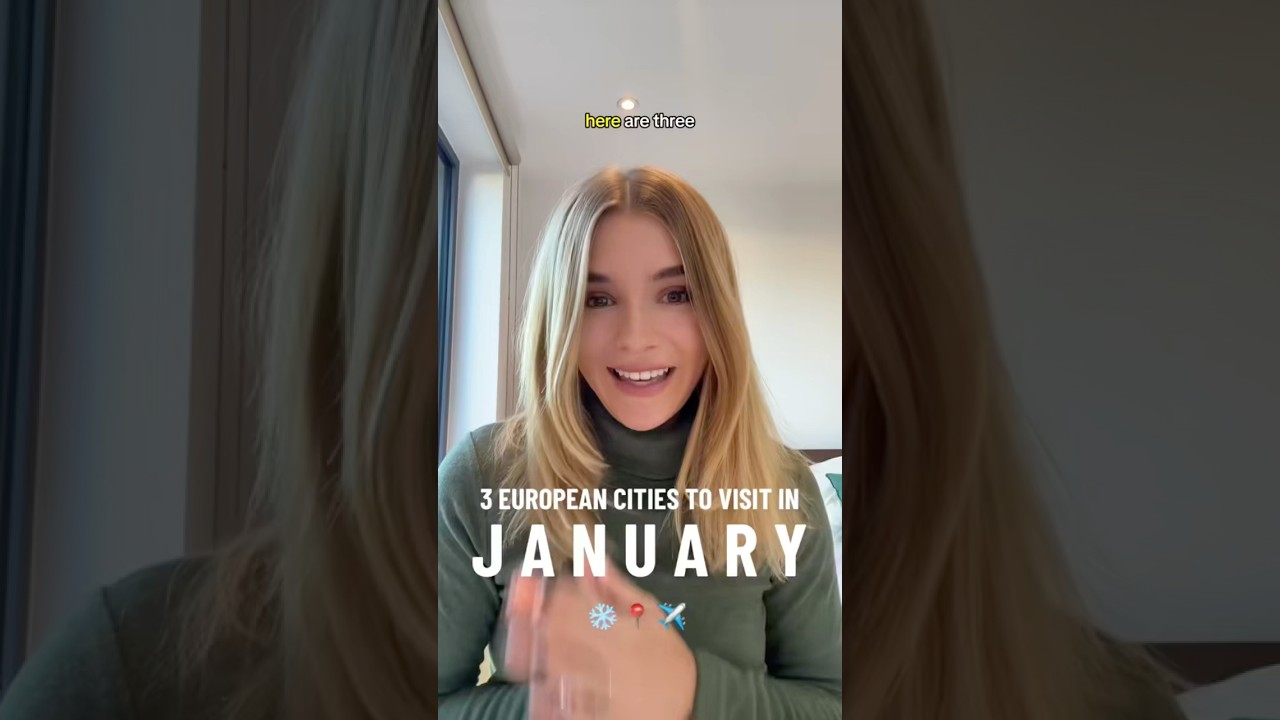 3 европейских города для посещения в январе #путешествия