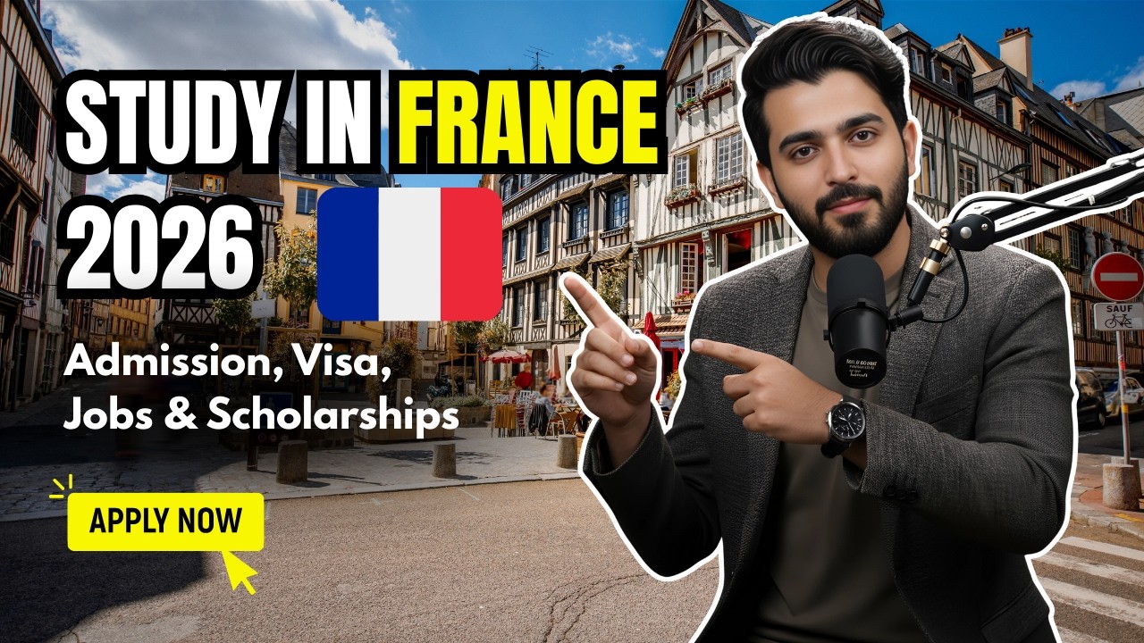 Masters in France 2026 | Admission, Visa & Study Guide for Pakistani Students 🇫🇷