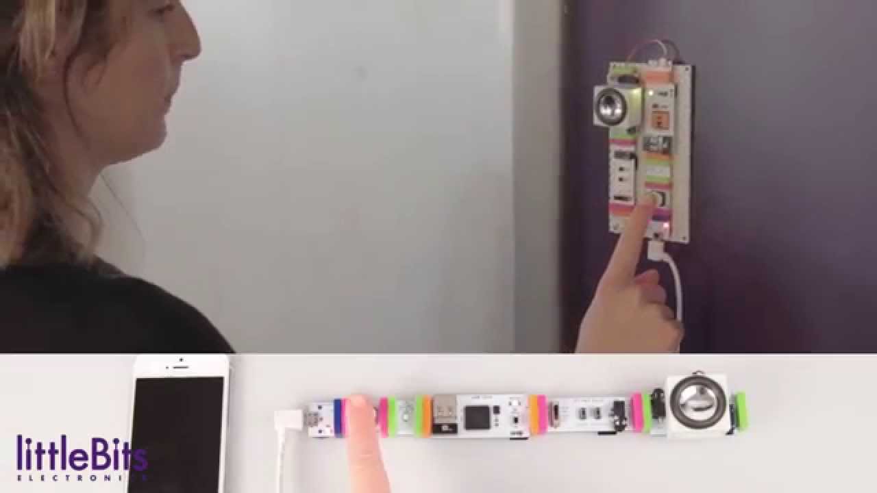 littleBits Smart Home: SMS Doorbell & Answering Machine