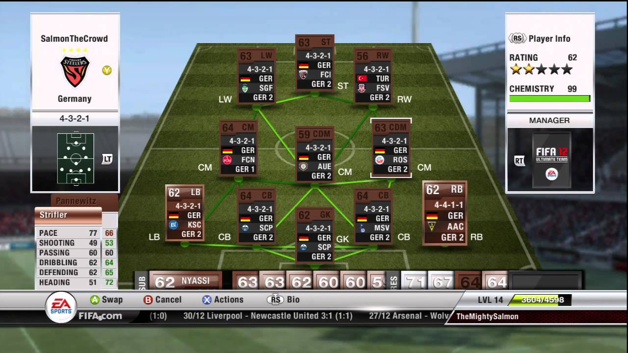 [FIFA 12 UT] My Squads Reviewed #1 - BRONZE BEASTS!