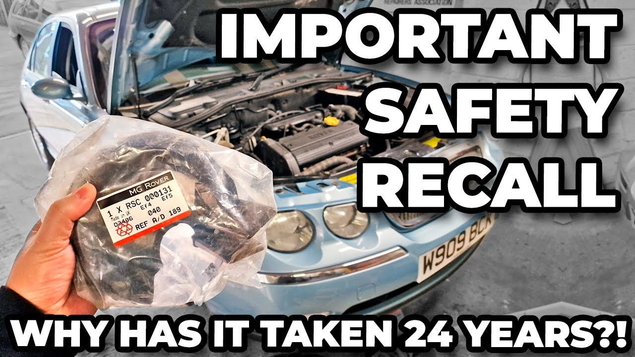 Rover 75 Important Safety Recall Missing - Tyre Protectors (24 Year Too Late)