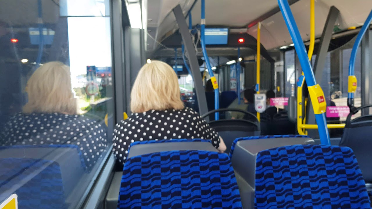 Nieuwe bus VDL citea Elektrische 180.310 Intrieur/rit #Ceyhungamingtube