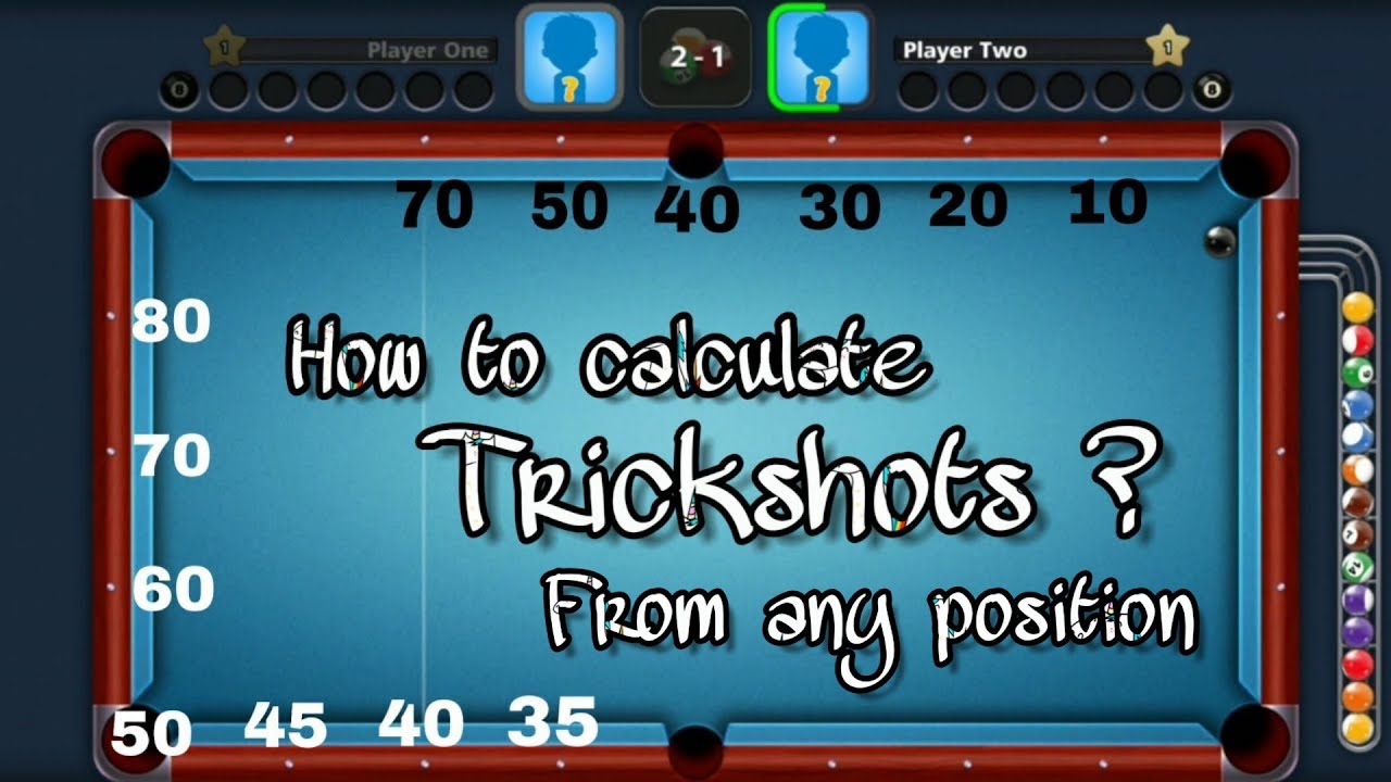 HOW TO CALCULATE 3 RAIL TRICKSHOTS FROM ANY POSITION || 8 BALL POOL || ITS SHIVAM !!! 🎱💯