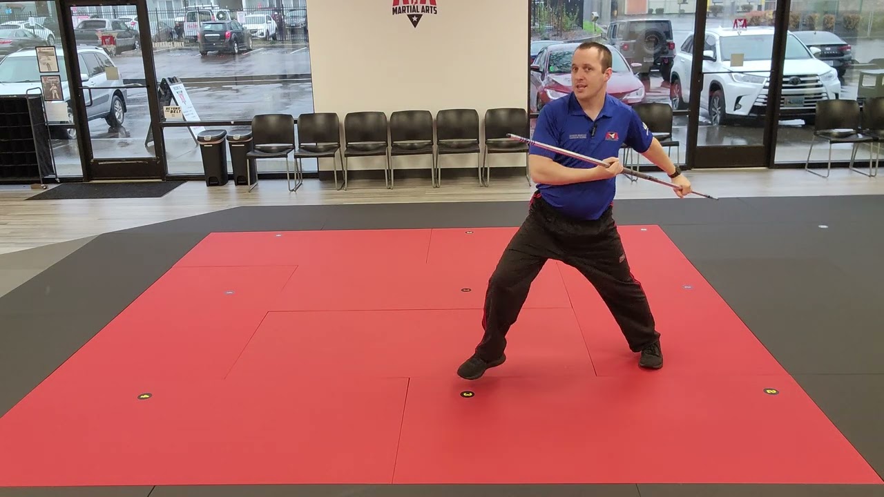 Color Belt Bo Staff Form BROKEN DOWN AND SLOWED DOWN!