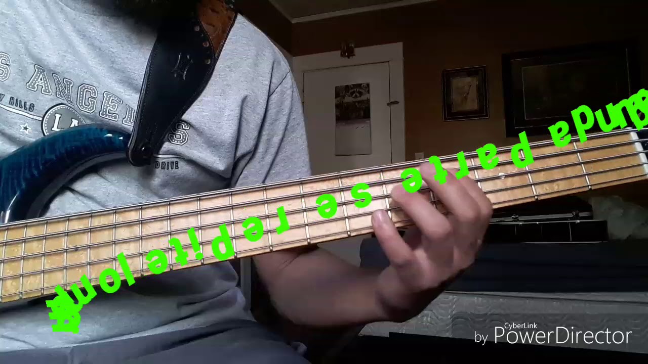 Quiero que sepas bass