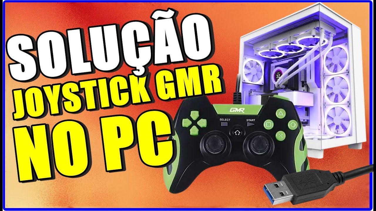 SOLUÇÃO! CONECTAR E JOGAR JOYSTICK USB GMR JS091 MULTILASER NÃO CONECTA NO PC MODO SIMPLES