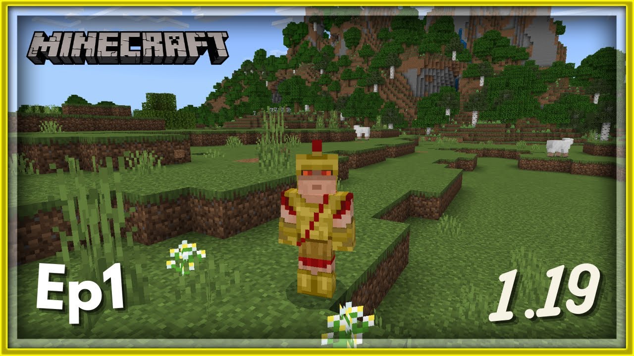 Nouvelle aventure sur Minecraft 1.19 - Episode 1