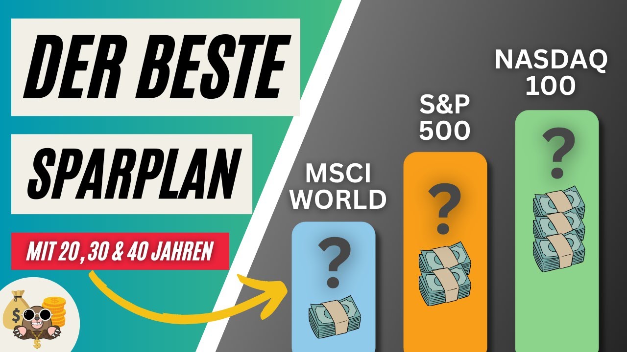 Wie w&uuml;rde ich mit 20, 30 & 40 Jahren investieren? - Wieviel, in Was & Wann? (KONKRETE Zahlen)