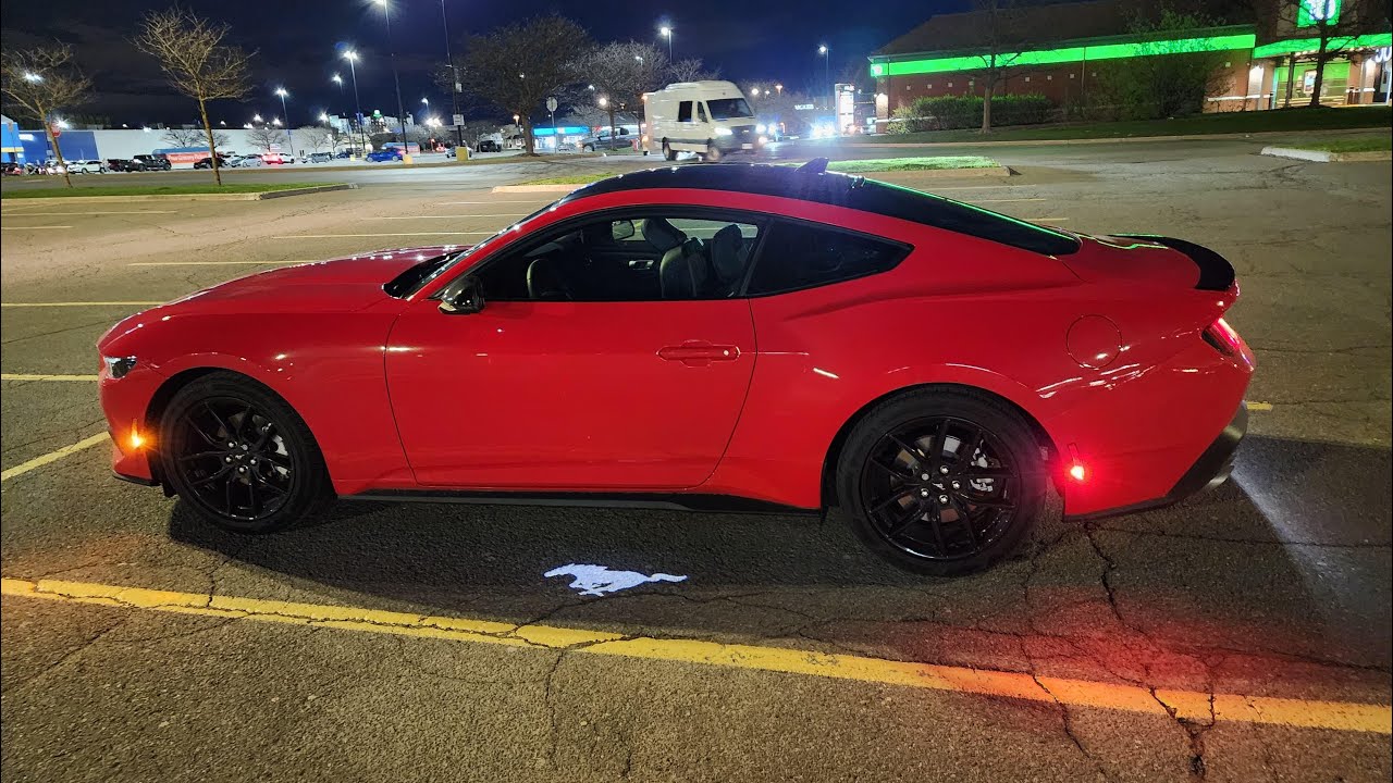2024 Mustang EcoBoost Premium Fastback Night Drive