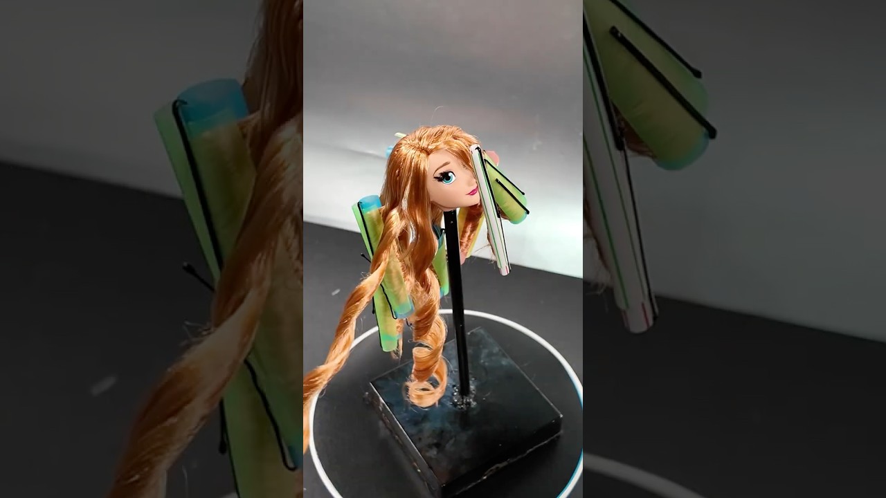 ПРЕОБРАЖЕНИЕ КУКЛЫ! Рестайлинг Жизель из мультфильма &laquo;Зачарованная&raquo; от Disney #дисней #преображен...