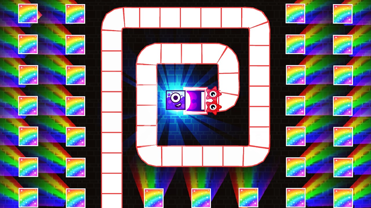 Ultimate Numberblocks Snake 100 in Apple Worm Maze Mayhem