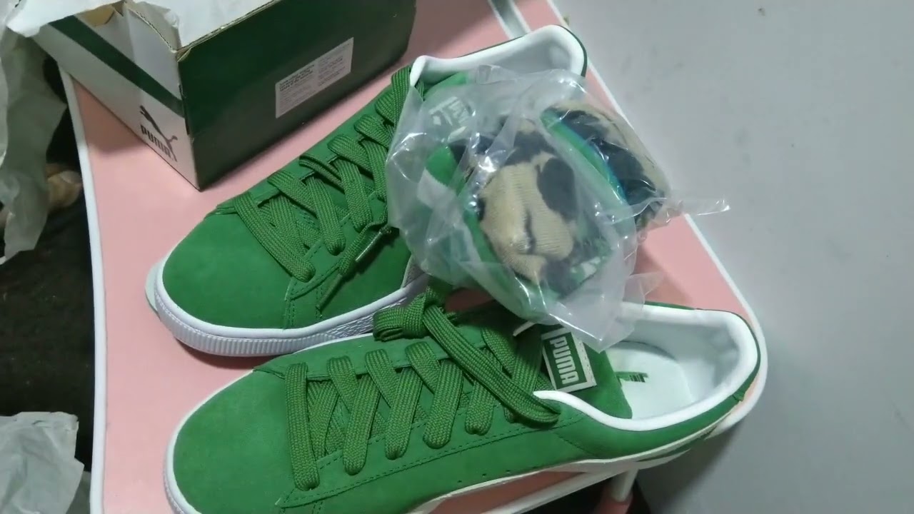 puma suede Amazon green 8.5 us 41eu part 2