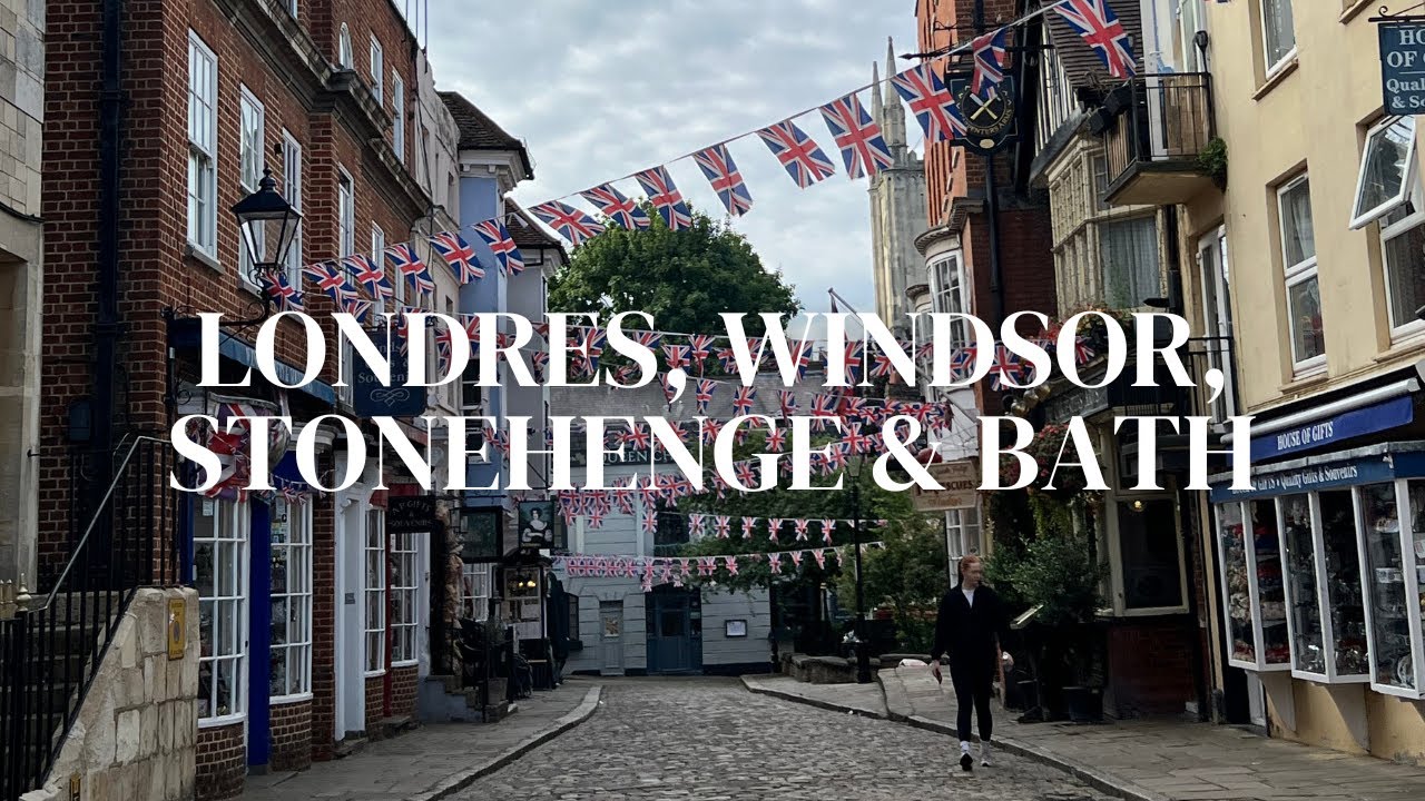 Vlog Londres, Oasis, Windsor, Stonehenge e Bath