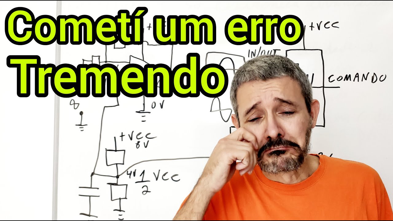 Cometi um erro tremendo