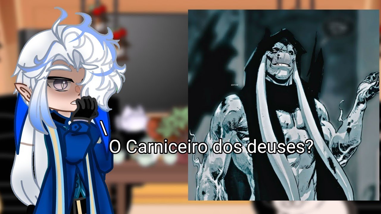 Arcontes+Neuvillette reagindo ao rap Gorr///Ruína dos Deuses///Créditos: BLAZE RAPPER