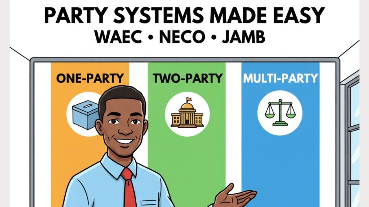 Party Systems Explained | WAEC, NECO & JAMB Government Masterclass