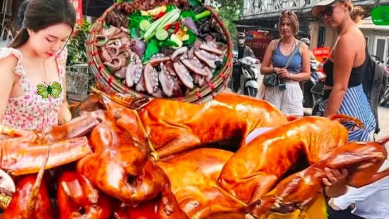 KHÁM PHÁ QUÁN THỊT CHÓ ĐỦ MÓN NGON NHẤT Ở KHU PHỐ CỔ HÀ NỘI RẤT ĐÔNG KHÁCH MỖI NGÀY ĐẾN ĂN