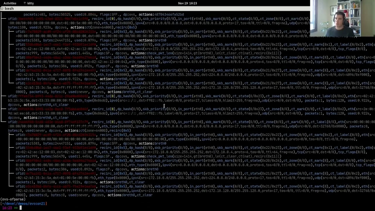 Improving online and offline flow debugging with ofparse and ovs-offline