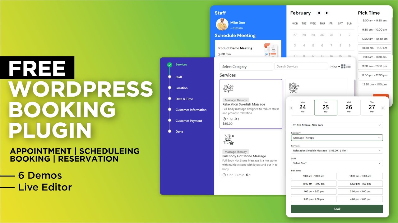 How to set up a FREE WordPress Booking Plugin in 7 Minutes - Appointment Booking system in WordPress