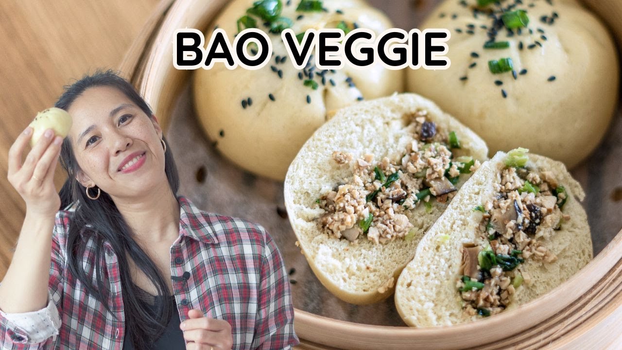 Bao Veggie Moelleux (Tofu & shiitake) – Recette + Sauce + Astuces pour réussir pâte et pliage