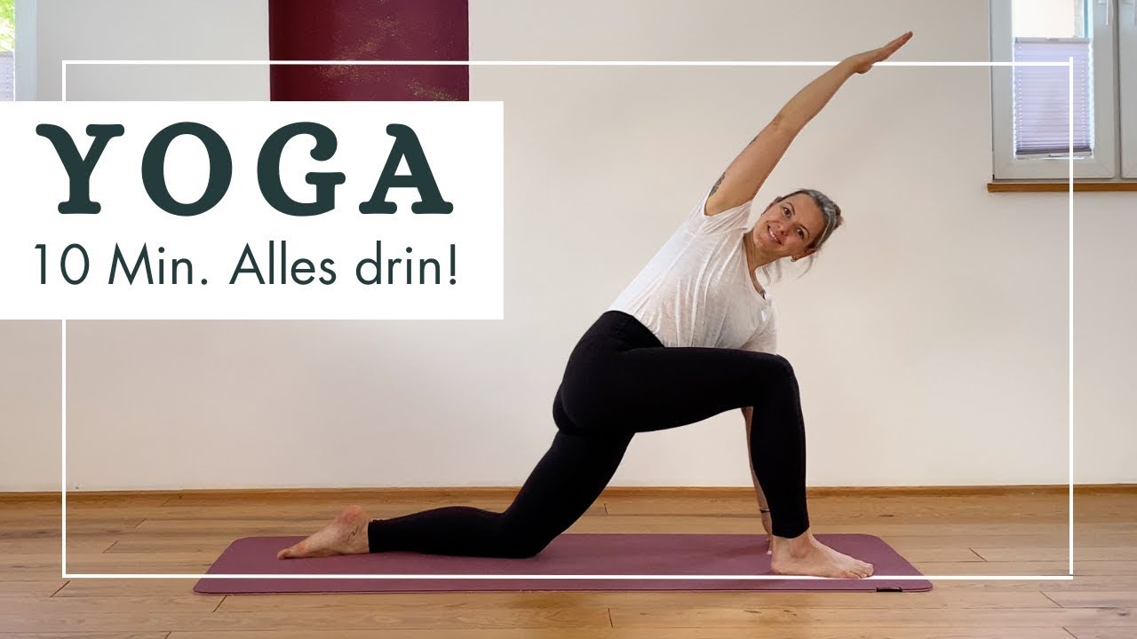 Yoga für Anfänger 10 Minuten | Einfach & belebend