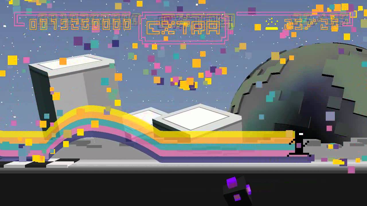 Let's Play Bit.Trip Runner: Part 1 - Rainbow Runner