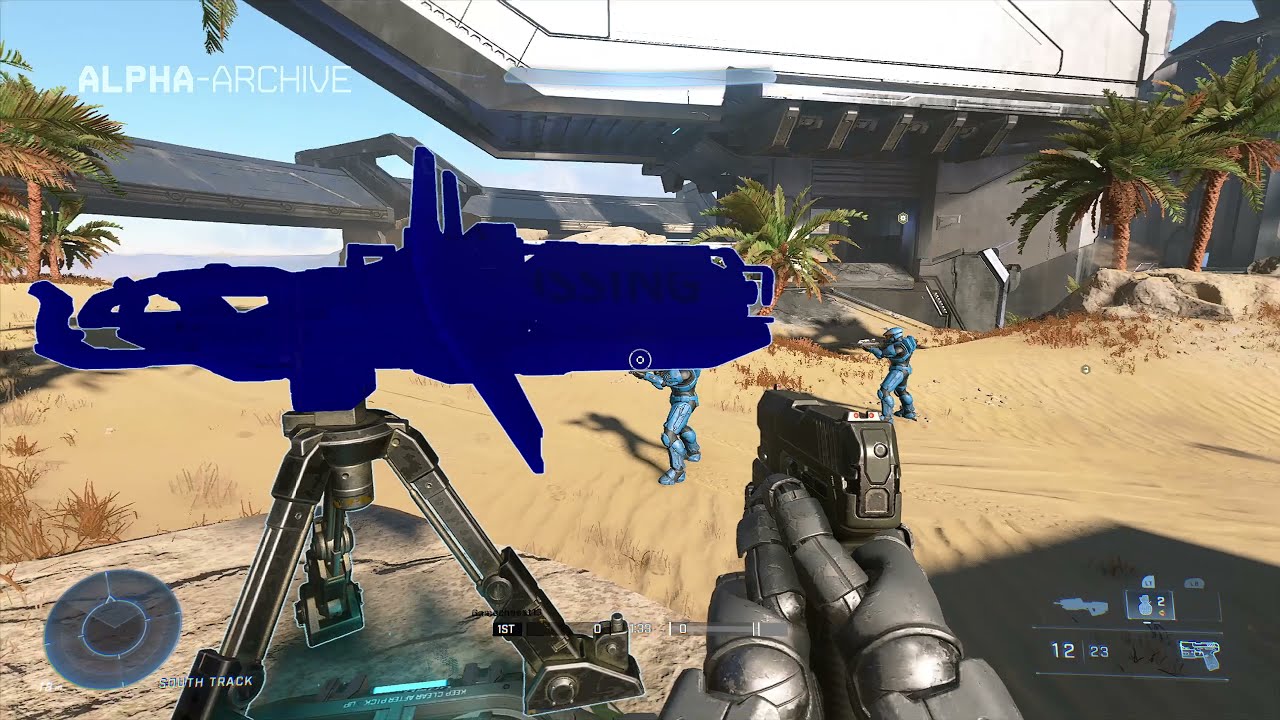 Halo Infinite - ONI Gauss Turret