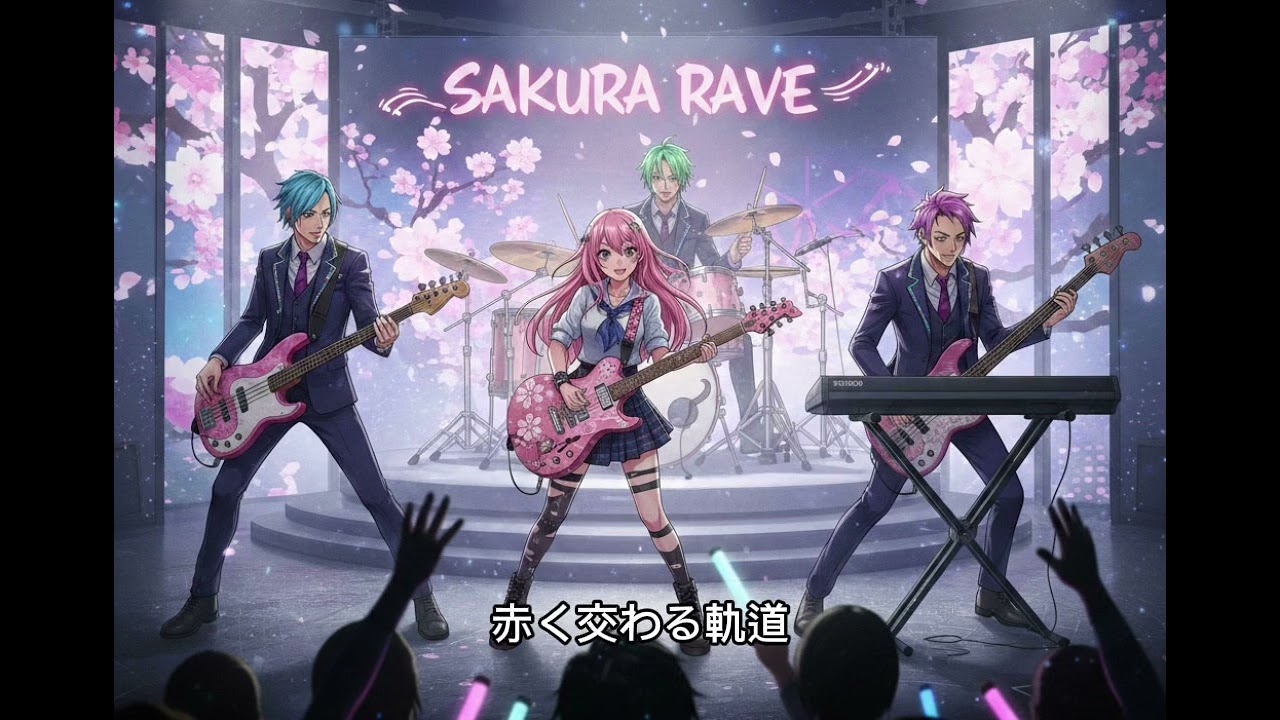 Sakura Rave - Brave Heart Shine