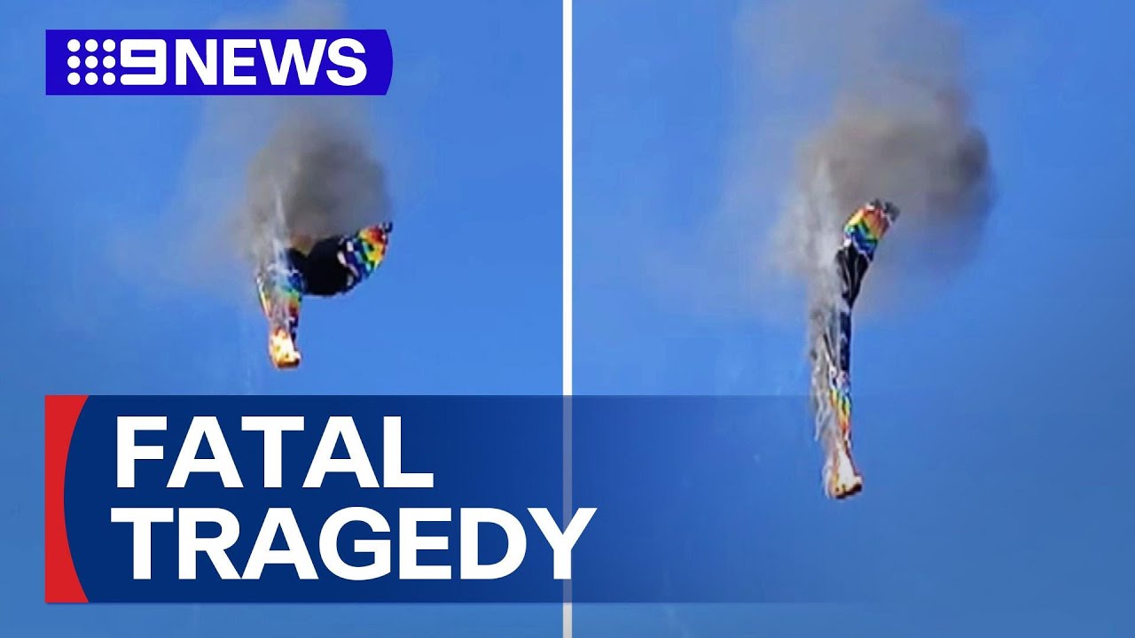 Eight people killed in hot air balloon tragedy | 9 News Australia